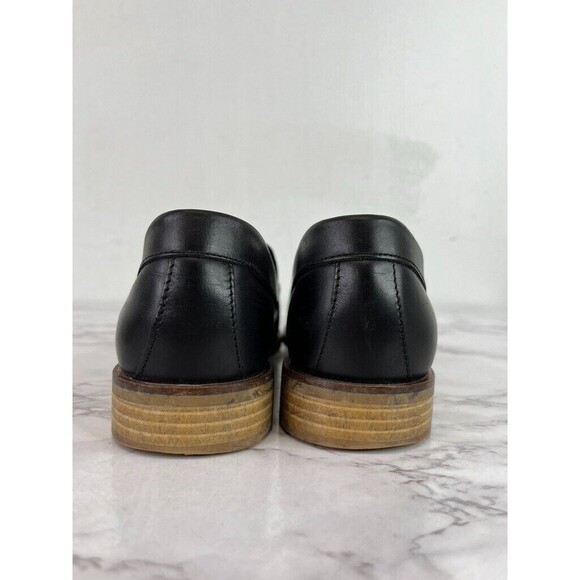 Everlane Women's Black The Modern Leather Loafers Sz 9 - Picture 4 of 11